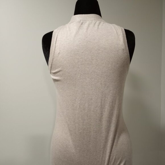 MARKS AND SPENCER TAUPE COTTON VEST WOMEN UK SIZE 10 - Picture 8 of 9